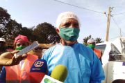 Sensibilisation des populations de Mbouda en général sur les mesures d'hygiène et d'éloignement prescrits
